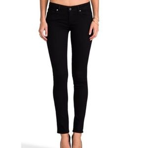 PAIGE Skyline Skinny black jeans Size 29